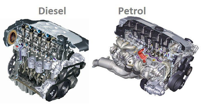 Sự khác biệt giữa động cơ xăng và động cơ diesel mà bạn nên biết