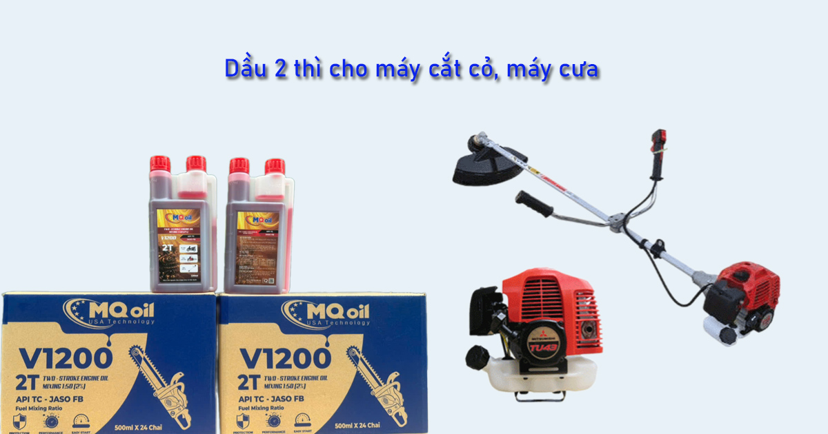 Thay Nhớt Máy Cắt Cỏ 2 Thì – Hướng Dẫn Chi Tiết và Giá Nhớt 2 Thì