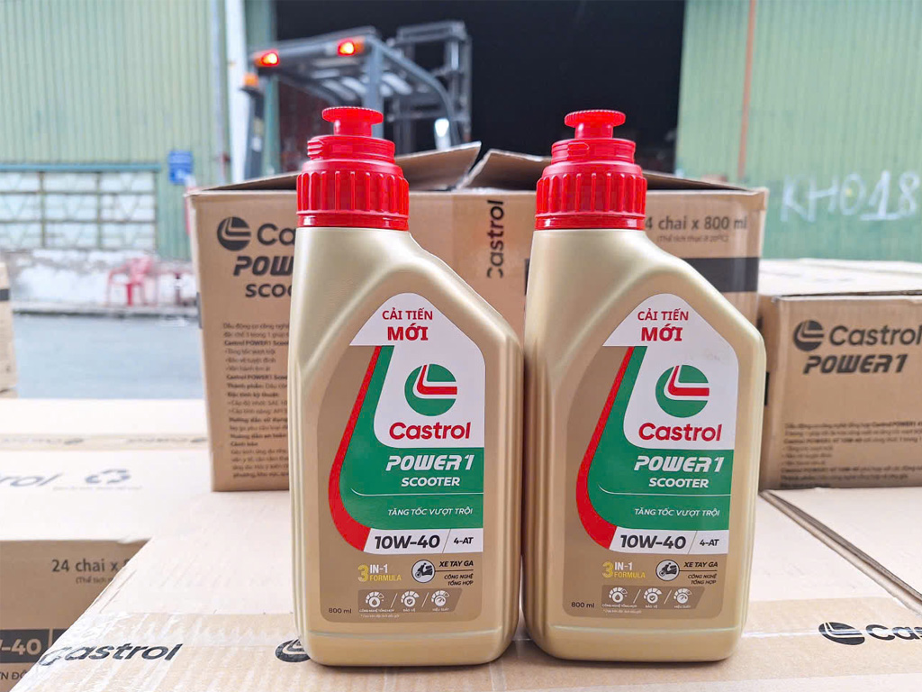 Nhớt Castrol Activ Scooter 10W-40: Sự Lựa Chọn Hoàn Hảo Cho Xe Tay Ga