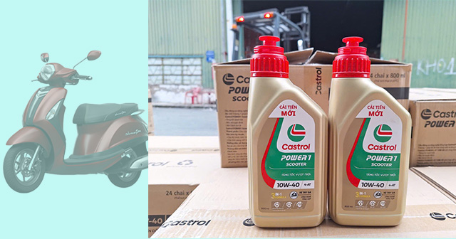 Nhớt Castrol Power 1 4T 10W-40 – Tăng Hiệu Suất, Bảo Vệ Tối Đa