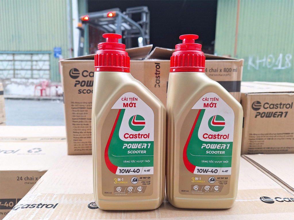 Các Loại Nhớt Castrol Được Phân Phối