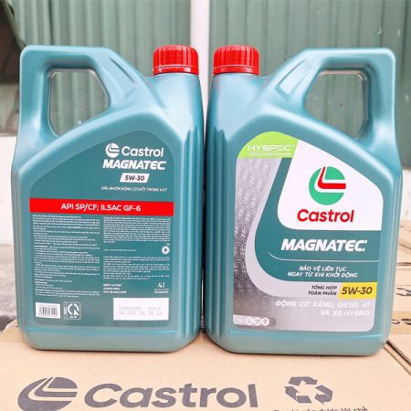 Nhớt Castrol Magnatec 5W30 Can 4 Lít Cho Ô Tô