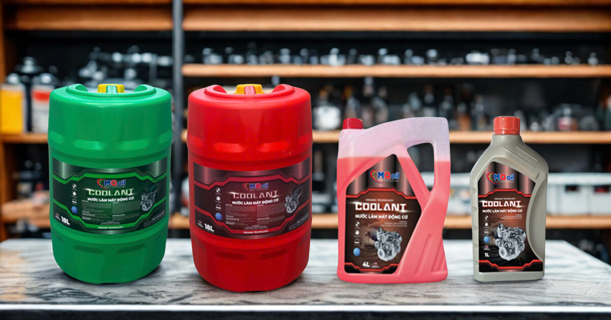 Tổng kho nước làm mát động cơ tại HCM