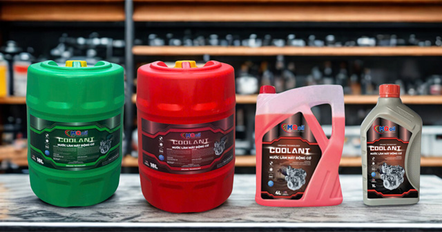 Tổng kho nước làm mát động cơ tại HCM