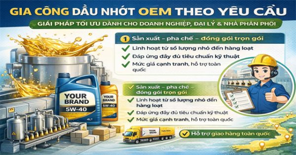 Gia công dầu nhớt