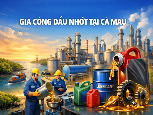 Gia Công Dầu Nhớt Tại Cà Mau
