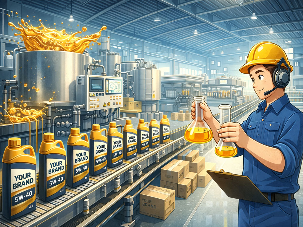 Quy trình gia công dầu nhớt chuẩn kỹ thuật