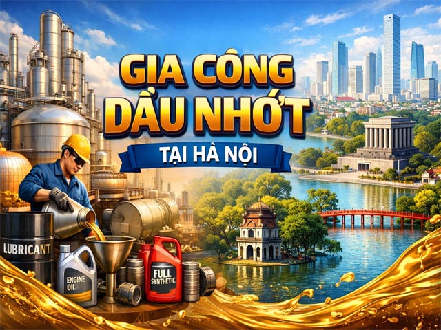 Gia công dầu nhớt tại Hà Nội