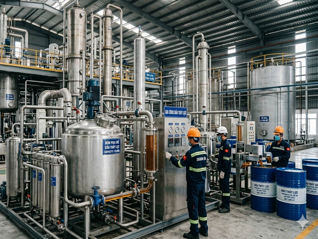 Gia Công Dầu Thủy Lực
