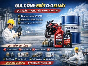 Gia công nhớt cho xe máy
