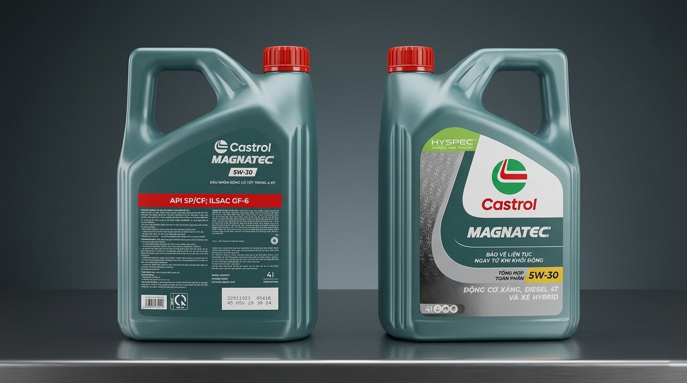 Nhớt Castrol Magnatec 5W30 giá bao nhiêu?