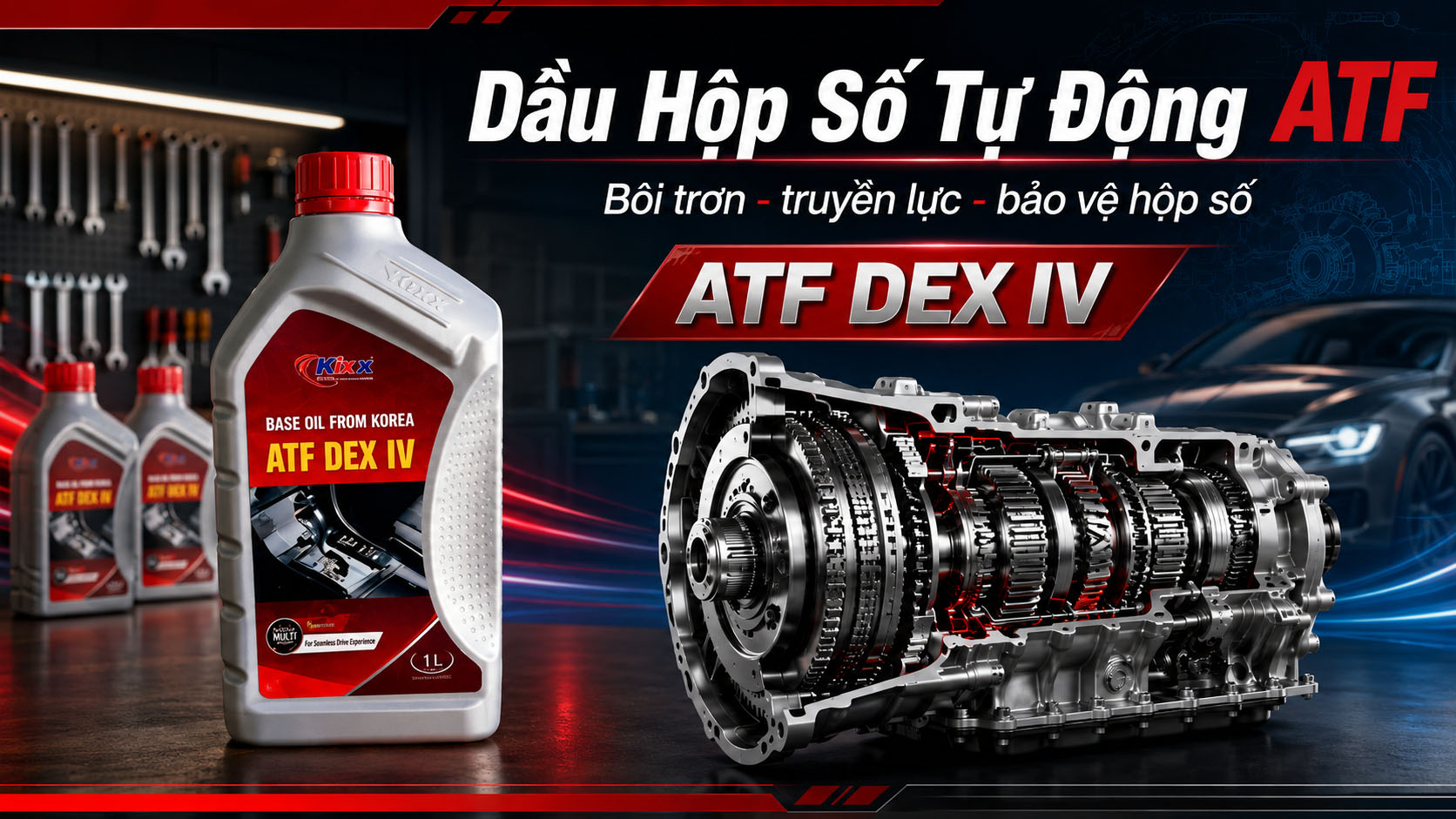 Dầu Hộp Số Tự Động Là Gì?